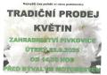 TRADIČNÍ PRODEJ KVĚTIN