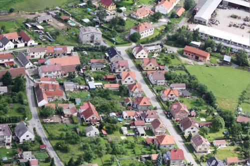 Letecké snímky obce a okolí 